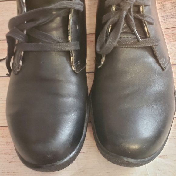 Kuru Mens Size 10 Aalto Chukka Black Leather Ankle Boots main image 6